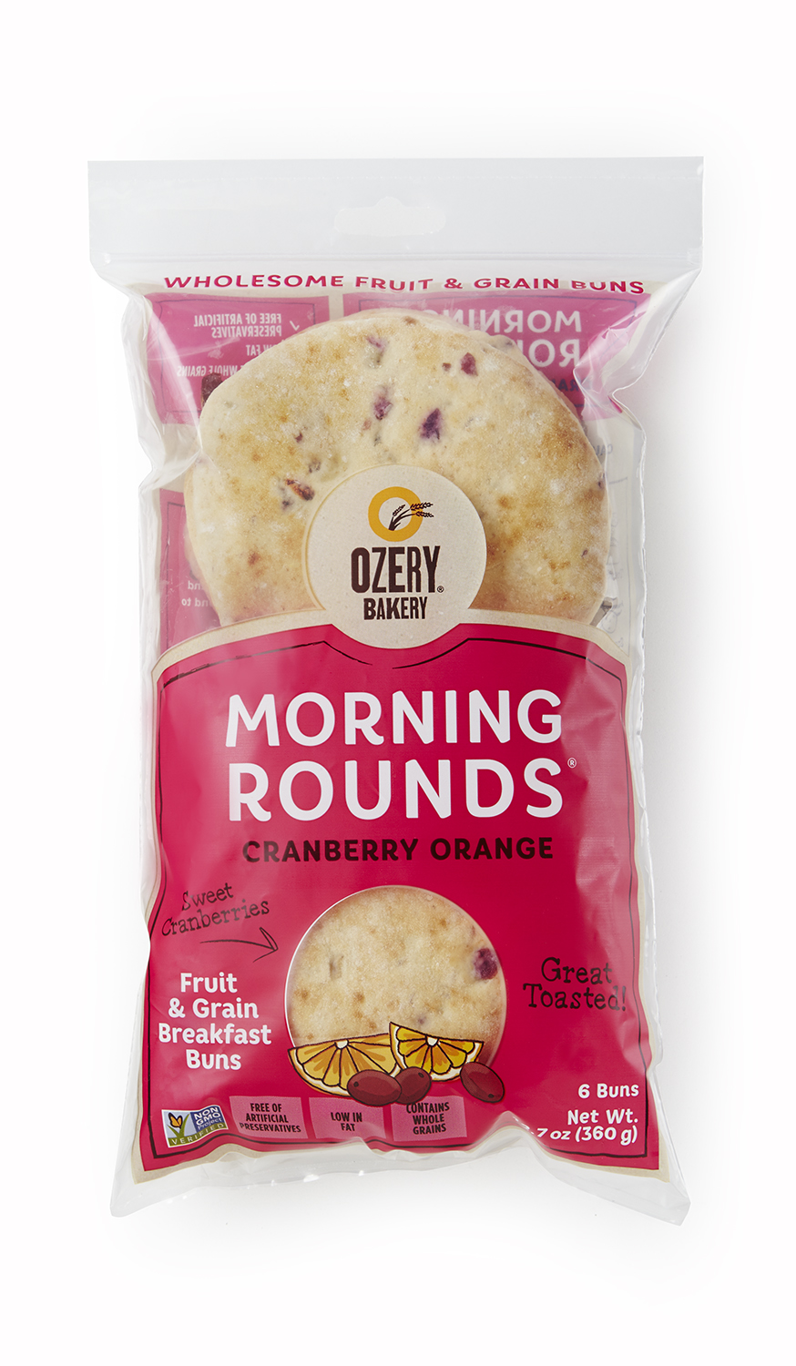 CRANBERRY ORANGE MORNING ROUNDS product image